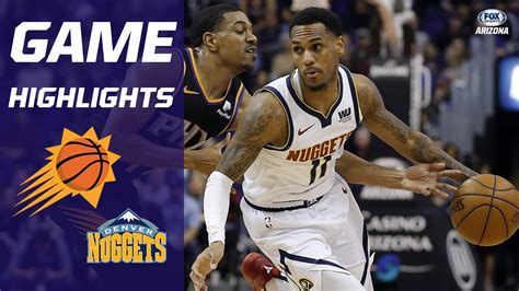 suns nuggets|Phoenix Suns 102 .